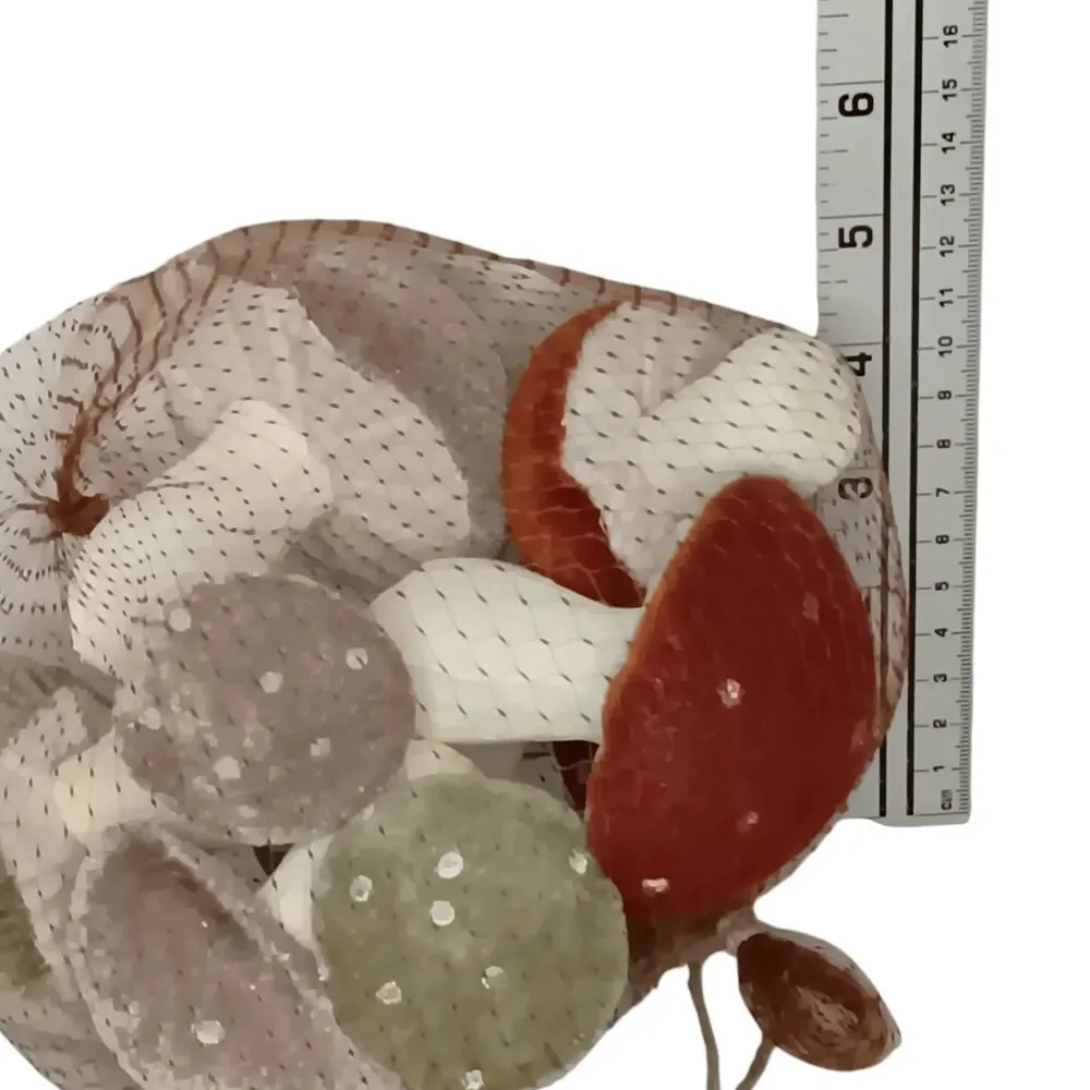 Mushroom Decor Garden Fairy 9 Cloth Covered Mushrooms Hobby Lobby New With Tag